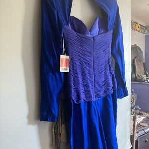 Cocktail dress blue size 6